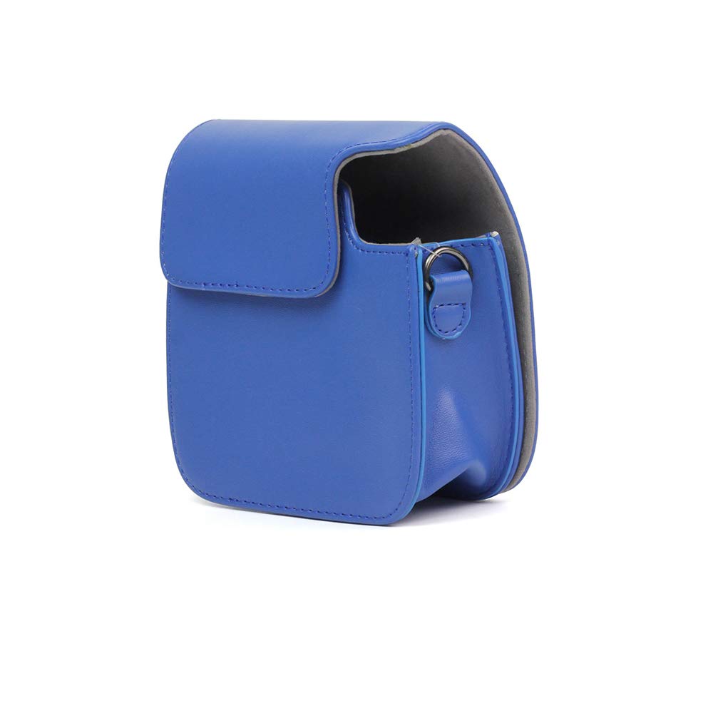 Fujifilm Instax Mini 8/8+/9 Leather Case (Dark Blue) - Image 2