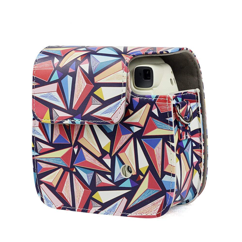 Fujifilm Instax Mini 8/8+/9 Leather Case (Kaleidoscope) - Image 3