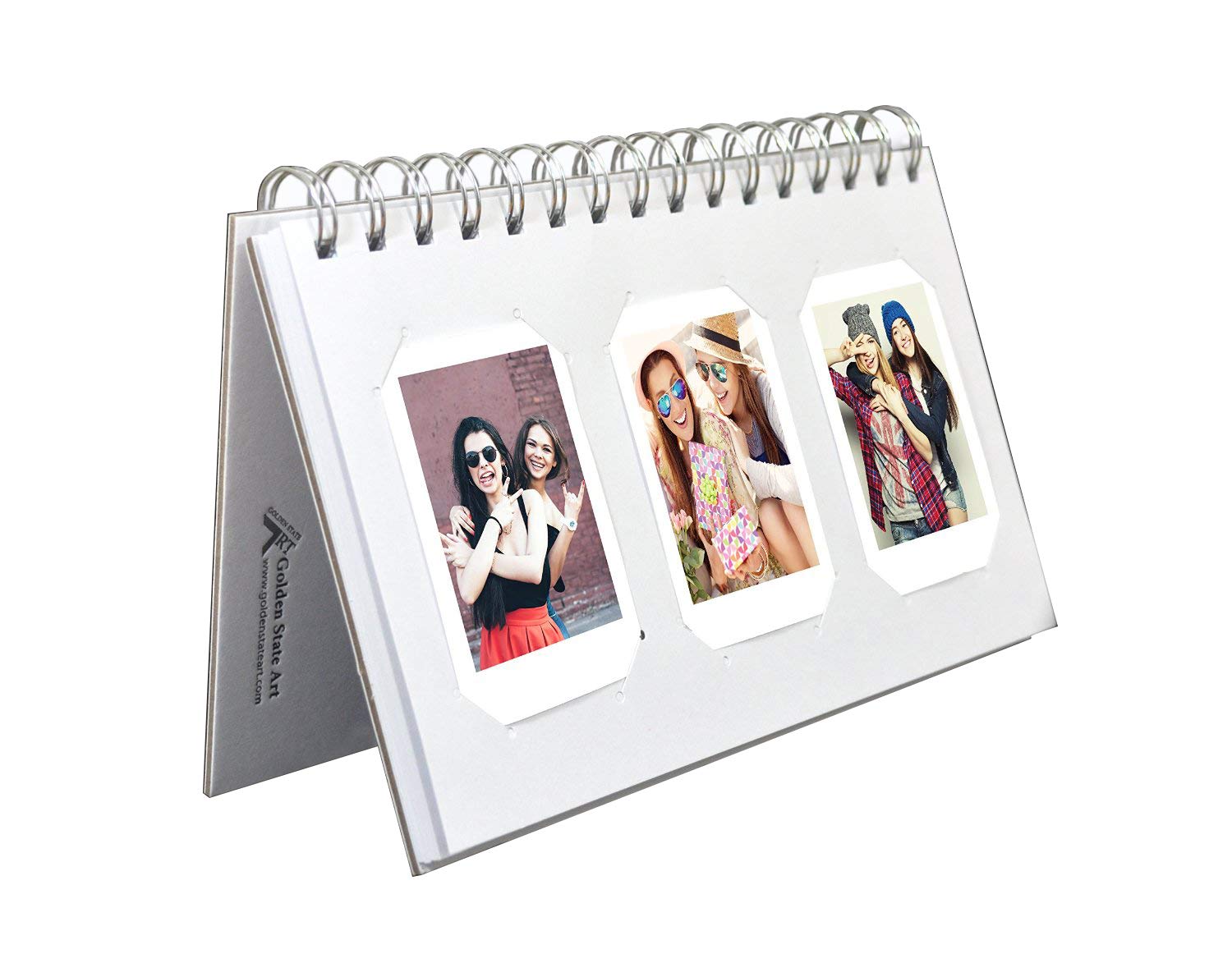 Calender style 60 pockets album - (white)